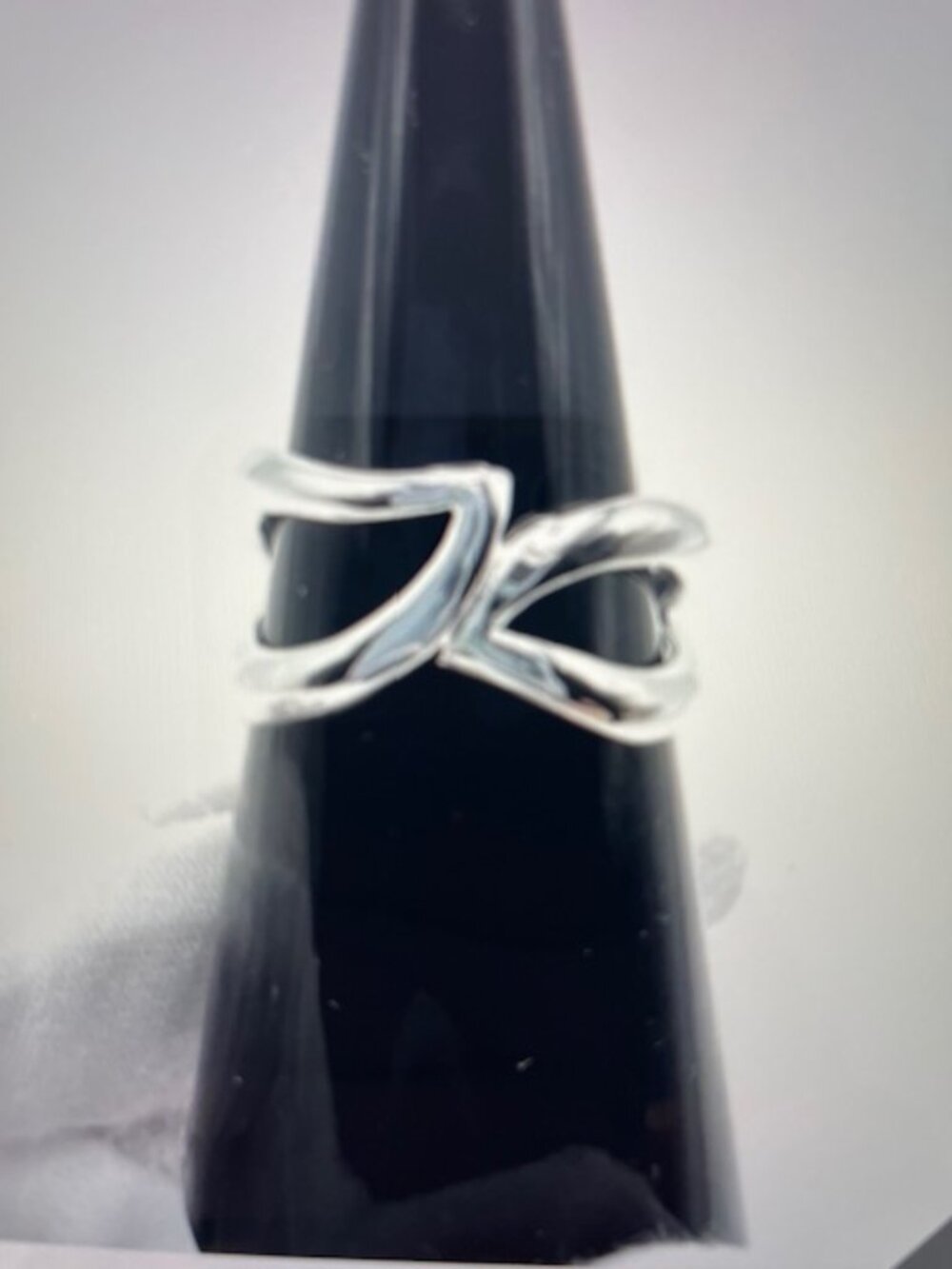 FREEFORM RING 925 STERLING SILVER  Sz. 8 NWOT